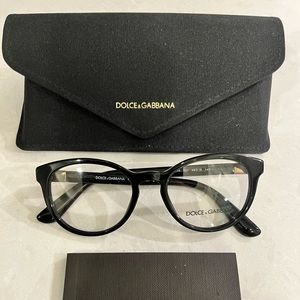 Dolce & Gabbana eyeglass Frames with Case 🖤